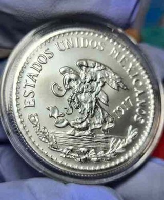 Moneda 1 Onza Plata Ley 0.999 México