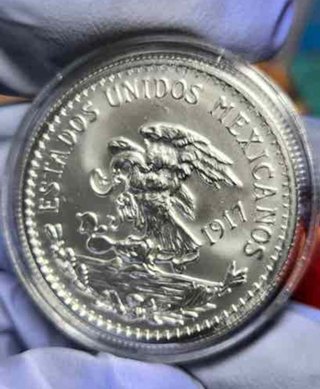Moneda 1 Onza Plata Ley 0.999 México