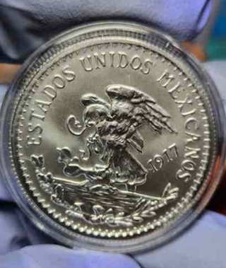 Moneda 1 Onza Plata Ley 0.999 México