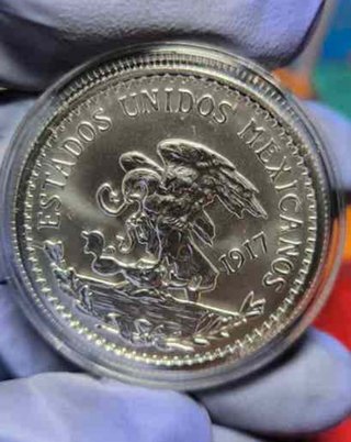 Moneda 1 Onza Plata Ley 0.999 México
