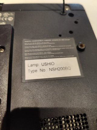 Proyector BenQ DLP Negro y Plateado