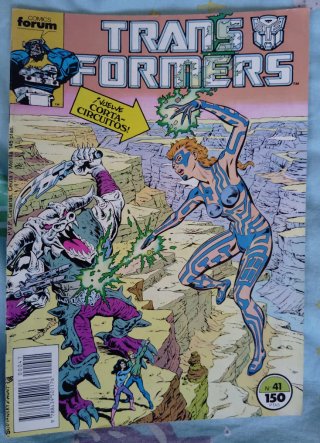 Lote 2 cómics Transformers
