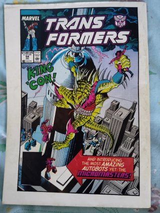 Lote 2 cómics Transformers