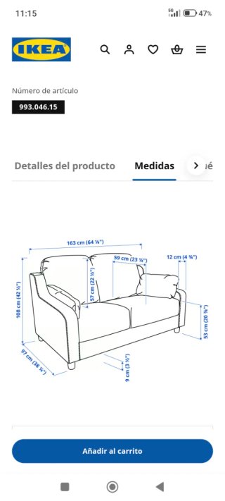 Divano a 2 posti Ikea Vinliden verde