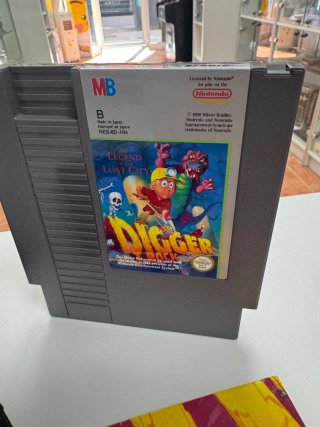 Digger T. Rock NES Milton Bradley Nintendo