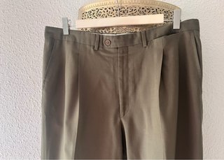 Pantalón pinzas Emidio Tucci caqui