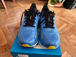 Zapatillas Hoka Clifton Azul/Amarillo