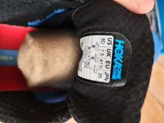Zapatillas Hoka Clifton Azul/Amarillo