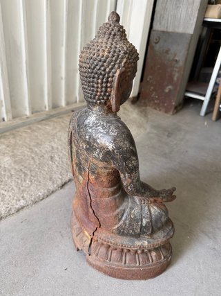 Figura Buda Bronce