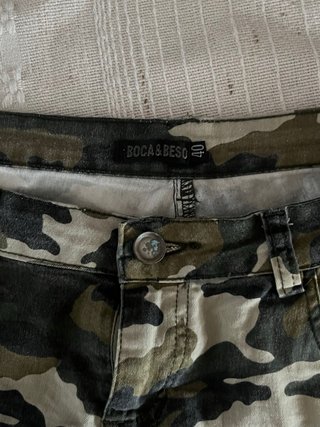 Shorts Camuflaje Mujer BOCAS & BESO