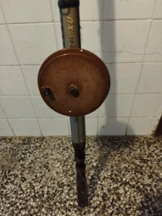 Caña de pescar Shimano 9m + carrucha