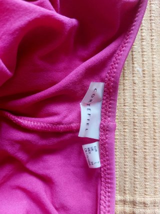 Bañador premamá fucsia talla única
