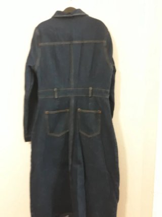 Vestido vaquero largo azul