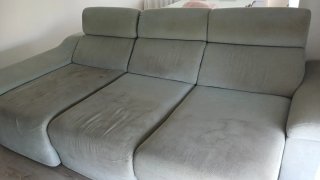 Sofá Chaise Longue Gris