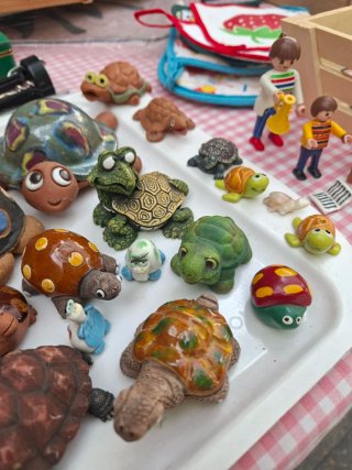 Figuras de tortugas decorativas(NO DAR A COMPRAR)