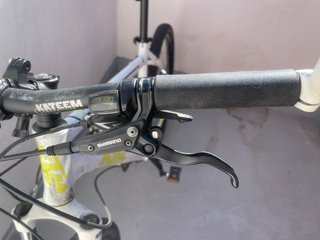 Bicicleta KTM Bianca e Gialla