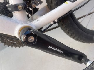 Bicicleta KTM Bianca e Gialla