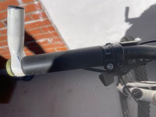 Bicicleta KTM Bianca e Gialla