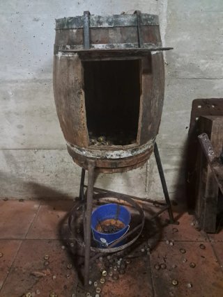 Barril para descorche manual