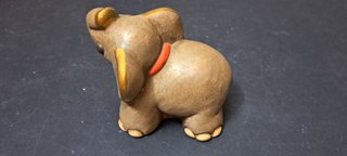 Thun elefantino piccolo grigio 10 x 8 cm circa