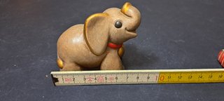 Thun elefantino piccolo grigio 10 x 8 cm circa