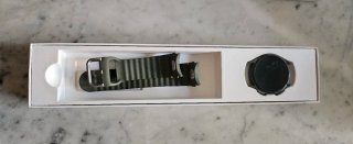 Samsung Watch 7 Grigio/Verde con Caricabatteria