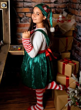 Lote Disfraces Elfo Navidad