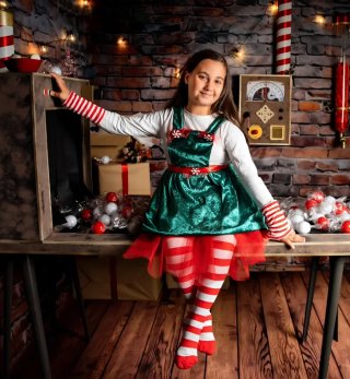 Lote Disfraces Elfo Navidad