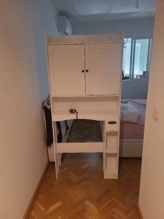 Mueble baño blanco madera nuevo montado