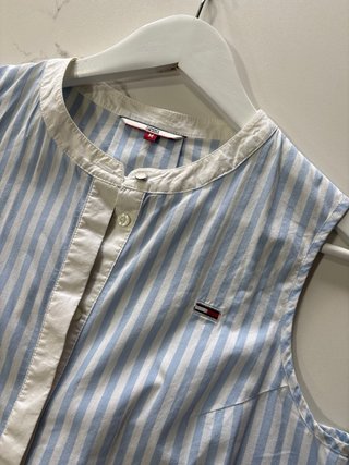 Camisa Tommy Hilfiger Talla M Rayas