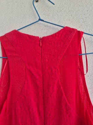 Vestido Zara Rojo Talla M