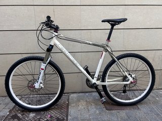 Bicicleta Rockrider Blanca