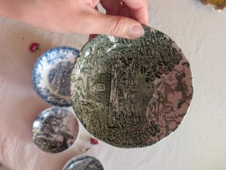Platos de cuadros historias