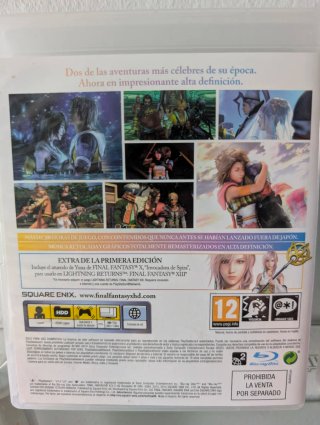 🇪🇸 Final Fantasy X/X-2 HD Edición Limitada PS3