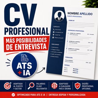 CV Profesional Optimizado para ATS e IA