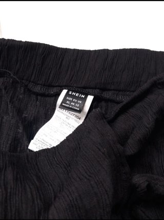 Pantalón corto Shein XL Negro