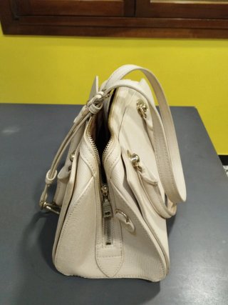 Bolso Moschino Beige y Dorado