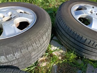 Llantas Mercedes ML con gomas