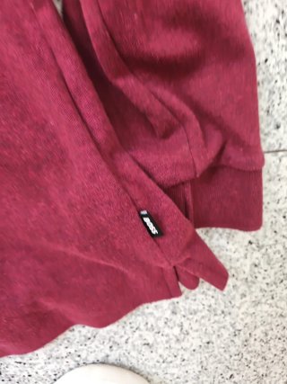 Polo Boss Manga Larga Granate Talla L