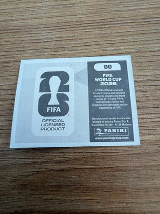 Cromo 00 Carlo Parola Panini Mundial 2026