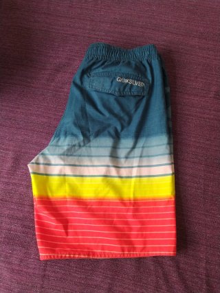 Bañador Quiksilver rayas colores