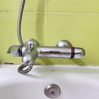 Grifo de bañera termostático