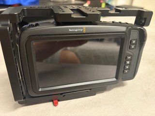 Cámara Blackmagic Pocket Cinema 4K Kit