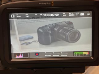 Cámara Blackmagic Pocket Cinema 4K Kit