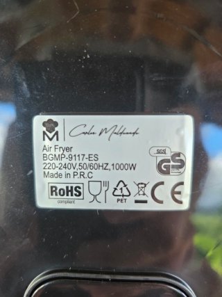 Freidora Aire Master Pro 2.8L 1000W