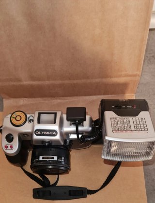 Cámara Olympia NK4040 Motor Drive Flash