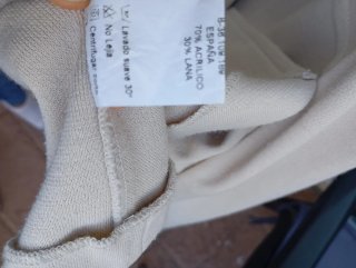 Chaqueta ZENDRA Beige Talla 50