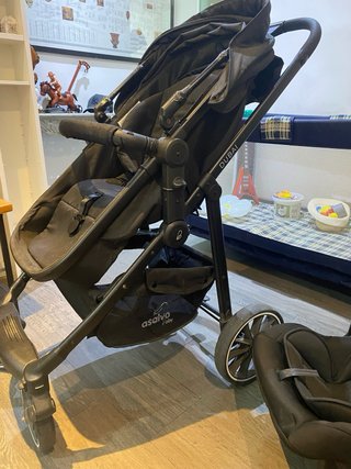Coche bebé y silla coche asalvo baby DUBAI