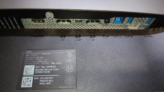 Monitor LED Dell 25" UltraSharp HDMI / DP / mDP