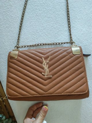 Bolso YSL Marrón Dorado